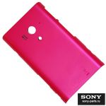 Задняя крышка для Sony LT26w (Xperia Acro S) <розовый>