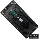 Корпус для Sony H8266 (Xperia XZ2 Dual) <черный> операторская версия (оригинал)