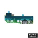 Плата нижняя для Sony F3116 (Xperia XA Dual) на системный разъем, вибромотор и микрофон (оригинал)